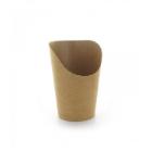 Chips, Tortilla, Wraps funnel - H:160 mm &Oslash;60 mm - brown product photo