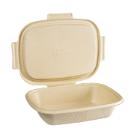 Duni 196040 Bagasse &eacute;telsz&aacute;ll&iacute;t&oacute; doboz 1200ml, 4x50 darab/karton term&eacute;kfot&oacute;