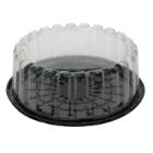 APET Tortadoboz kerek v&iacute;ztiszta tető &Oslash;160mm x80mm 16DXN03 (H:100) nem c&iacute;mk&eacute;zett term&eacute;kfot&oacute;