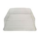 APET Cake box square clear lid 190x190x80mm (H:100) unlabeled product photo