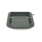 APET Cake box square black bottom 170x170x20mm /top: 1515DXN02/ product photo