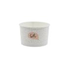 Paper ice cream bowl - Pastel Mix - 360 ml Ø100 mm product photo