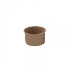 Paper bowl - brown - 100 ml Ø74 mm product photo