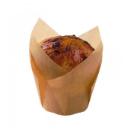 Muffin pap&iacute;r szilikonos - Tulip - 160 x 160 x 50 mm barna 120 ml term&eacute;kfot&oacute;