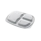 Grand Chef ov&aacute;lis t&aacute;lca tető 3 r&eacute;szes PP v&iacute;ztiszta 255 x 185 x 35 mm CC80T25 term&eacute;kfot&oacute;