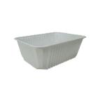 Ételszállító doboz PP, 1000 ml, fehér (181x132x55mm)(BG) tető:22200232 termékfotó