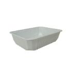 Ételszállító doboz PP, 500 ml, fehér (181x132x35mm)(BG) tető:22200232 termékfotó
