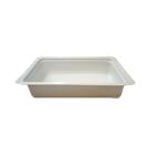 Food container 600ml cream-colored one-space, PP (strong) 20.8x14cm product photo