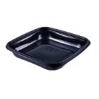 Dishy sz&ouml;gletes nagy t&aacute;l 190x190x45mm 750ml PET fekete (tető: 22200051) term&eacute;kfot&oacute;