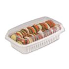 PP Gastropack feh&eacute;r ed&eacute;ny, 325x265x70mm, 4200ml, GN1/2L70B /tető: COV2/ term&eacute;kfot&oacute;