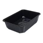 Rectangular container,black, 750 ml product photo