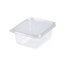 With attached lid square box 182x142x55mm 750 ml OPS (Hotform) product photo