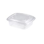 Egybefedeles sz&ouml;gletes doboz Hotty 142x125x46mm 375 ml PP v&iacute;ztiszta (Hotform) term&eacute;kfot&oacute;