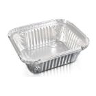 Square aluminum bowl 114x89x42mm 251ml (GuillinPL) product photo