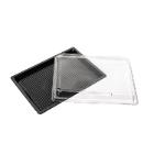 Sushi tray lid - 176x96x30 mm - PET clear (lidis PL) product photo