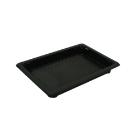 Sushi tálca - 171x120x30 mm - PET fekete (Coveris PL) (tető: 23600012) termékfotó