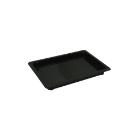 Sushi tray - 190x134x20 mm - PET black (lidis PL) (lid: 23600014) product photo