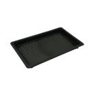 Sushi t&aacute;lca - 255x185x20 mm - PET fekete (Coveris PL) (tető: 23600017) term&eacute;kfot&oacute;
