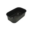 PP Gy&uuml;m&ouml;lcskos&aacute;r fekete 500ml 190x115x58mm (FM58) /tető:439-T500/A-/ term&eacute;kfot&oacute;