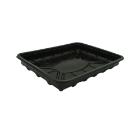 PP Fruit bowl black 220x170x25mm (S10-25) product photo
