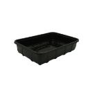 PP Fruit bowl black 180x130x40mm (SN70-40) product photo