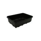 PP Fruit bowl black 180x130x50mm (SN70-50) product photo