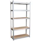 Manutan Basic csavarmentes f&eacute;m polc&aacute;llv&aacute;ny 5 polcos 1720*900*600 mm term&eacute;kfot&oacute;