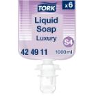 Tork 424911 Premium Luxus foly&eacute;kony szappan enyhe vir&aacute;gos 1000 ml (S4) term&eacute;kfot&oacute;