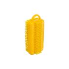 Haug FC3174 k&eacute;toldal&uacute; akaszt&oacute;sk&ouml;r&ouml;mkefe,Nyl6.6 &Oslash;0,35mm szőr, PS,s&aacute;rga,11x3,2x5cm term&eacute;kfot&oacute;