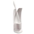Haug 6300 WC kefe &aacute;ll&oacute; tart&oacute;val, 0-80C, PP, feh&eacute;r, &Oslash; 115 x 430mm term&eacute;kfot&oacute;