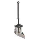 Haug 67033 krómozott WC kefe falra szerelhető tartóval, 0-80C, PP, 115x100x410mm termékfotó