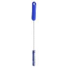 Haug 81142 tube brush, blue PBT Ø0.35 strong bristle PP handle, 305xØ15mm product photo