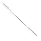 Haug 8123 tube brush, PBT &Oslash;0.50 strong white bristles, PP, white, 500x&Oslash;20mm product photo
