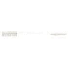 Haug 8124 csőkefe, PBT &Oslash;0,50 erős feh&eacute;r szőrrel,PP, feh&eacute;r, -20-140C, 500x&Oslash;40mm term&eacute;kfot&oacute;