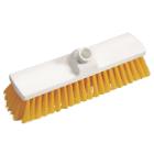Haug 87214 broom, yellow, 30cm, PBT fine bristle, PP, 300x70x130mm product photo