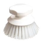 Haug 87430 button brush, PBT white hard bristle, PP, white, 90x&Oslash; 120mm product photo