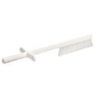 Haug 8755 r&eacute;stiszt&iacute;t&oacute; kefe, PBT k&ouml;zepes szőrrel, PP, feh&eacute;r, 49x1/12x45 cm term&eacute;kfot&oacute;