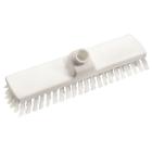 Haug 8770 floor brush, 30cm, PBT white strong bristles, PP, 300x70x110mm product photo