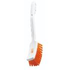 Haug 89006 Hand brush handle, PBT yellow antibacterial strong bristles product photo