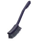 Haug FC89007 Kézi súrolókefe rövid nyéllel, PBT fekete erős szőrrel, 400X48X35MM termékfotó