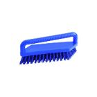 Haug FC60102 kézi súrolókefe fogantyúval,kék, PBT Ø0,50 erős szőrrel, 18x4,8 cm termékfotó