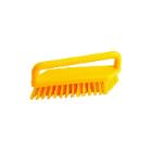 Haug FC60104 k&eacute;zi s&uacute;rol&oacute;kefe foganty&uacute;val,s&aacute;rga,PBT &Oslash;0,50 erős szőrrel, 18x4,8 cm term&eacute;kfot&oacute;