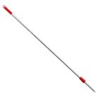 Haug 87121 Alum&iacute;nium ny&eacute;l, 140cm-es, piros v&eacute;gű, kuplungos term&eacute;kfot&oacute;