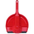 Haug 5601 Garbage shovel+broom set, red product photo