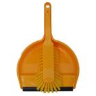 Haug 5604 Garbage shovel+broom set, yellow product photo