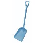 Haug 89202 Plastic shovel with long handle, large, blue, PP product photo