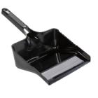 Haug 1777 szemetes lap&aacute;t, fekete, &eacute;lelmiszerrel &eacute;rintkezhet, PP, 350x222x110mm term&eacute;kfot&oacute;
