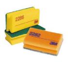 3M Scotch Brite Nr2282 d&ouml;rzsisszivacs,erős,ns&aacute;rga szivacson k&eacute;k d&ouml;rzsi,95mm term&eacute;kfot&oacute;