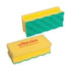 Vileda PurActive nem karcol&oacute; d&ouml;rzsis szivacs, s&aacute;rga, 7x15x4,5cm term&eacute;kfot&oacute;