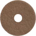 "Diversey TASKI Americo Pad 15"" scrubbing pad, brown" product photo